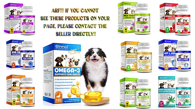 15 in 1 Multivitamin for Dog Helps with Immune System Skin & Coat Health Heart Health Support Bone & Joints Dogs Enjoy The Taste