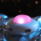 Pet Electronic UFO Smart Funny Cat Turntable Toy Intelligent Funny Cat Stick Game Rotating Turntable Cat Toy Automatic Cleaning