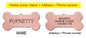 Pet ID Tag Personalized Free Engraved Keychain for Cat Puppy Dog Tag Pendant Keyring Bone Paw Bone Pet Accessories