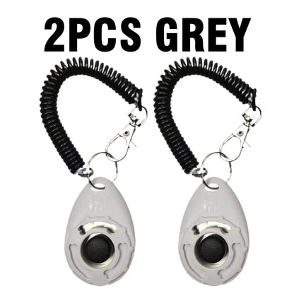 [2pcs Professional Dog Training Clicker] Effective Pet Communication Device and Comprehensive Training Supplies Kit for Owners