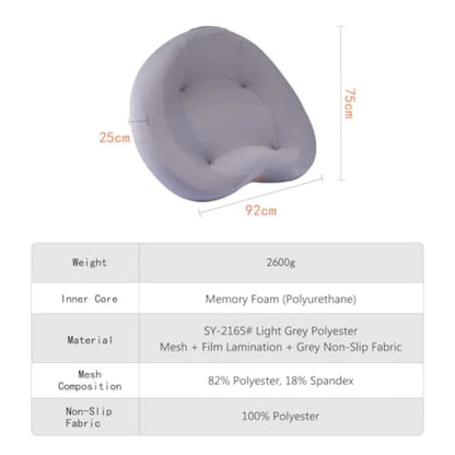 Orthopedic Memory Foam Dog Bed Large Waterproof Pet Sofa with Sides and Removable Washable Cover Non-Slip Bottom Supportive Cou