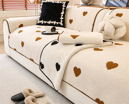 Minimalist Thicken Sofa Cover Non-slip Soft Couch Towel for Living Room Armchair Protector L Shaped Sofa Modern Home Decor 소파 커버