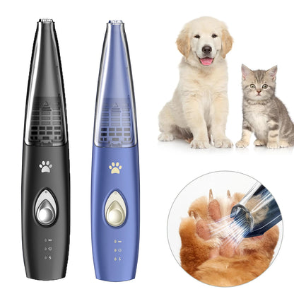 Cordless Pet Paw Trimmer with Vacuum Suction – 2-Mode Electric Clipper for Dogs & Cats - Bdba PK