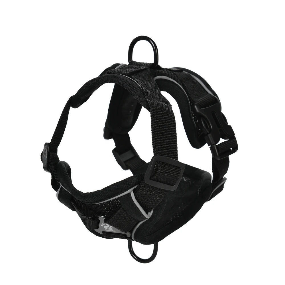 Pet Dog Harness Leash Set Adjustable Puppy Solid Chest Strap with D-ring For Small Medium Dogs Cats French Bulldog Accessories