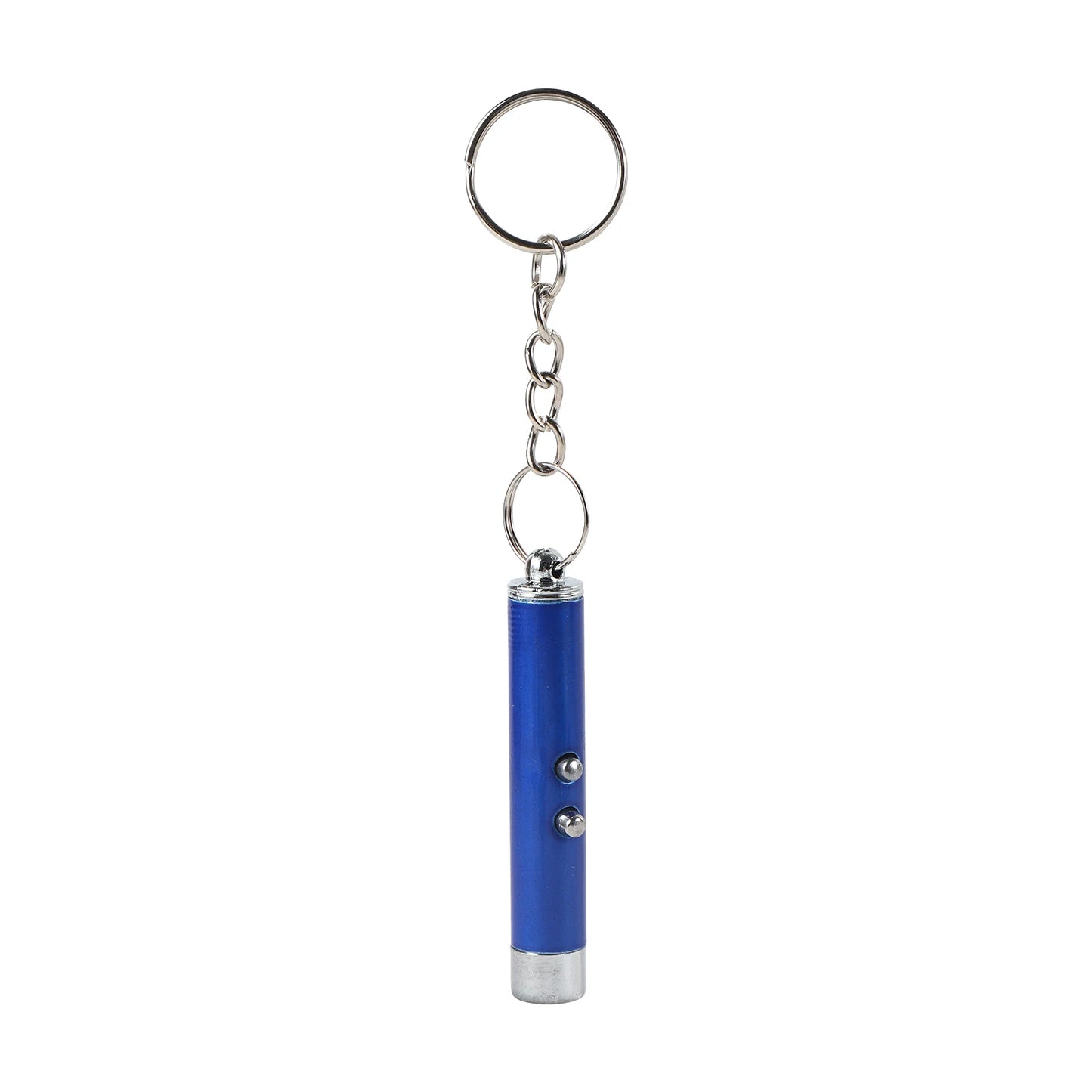 2pcs Laser Pointer Interactive Cat Toy Indoor Cat Fun Stick UV Flashlight LED Keychain Kitten Pet Training Play