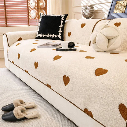 Minimalist Thicken Sofa Cover Non-slip Soft Couch Towel for Living Room Armchair Protector L Shaped Sofa Modern Home Decor 소파 커버