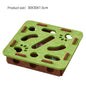 Interactive Cat Puzzle Toy – Felt Maze Box with Tunnel & Bell Ball for Indoor Cat Enrichment - Bdba PK