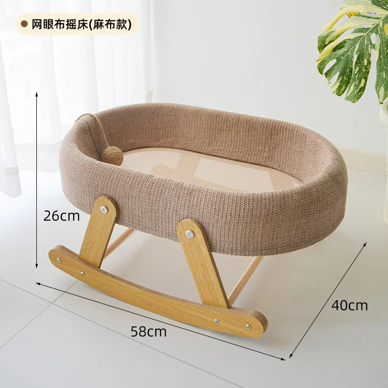 Cat nest, cat cooling mat, rocking bed, cat bed, cat hammock, hanging basket, pet nest, cat supplies