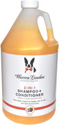 2-in-1 Pet Shampoo & Conditioner for Dogs & Cats | Soothes Dry Itchy Skin | Dandruff Control | 17oz | Made in USA - Bdba PK