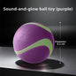 HOOPET Glow Dog Toy Ball Durable Rubber Border Collie Labrador Energy Consumption Puppy Pet Fetch Ball