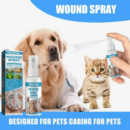 30ml Pets Anti-Itch And Itch Relief Dogs Cat Skin Healthy Care Spray Skin Care Treat Products For Itchy And Sensitive Skin - Bdba PK