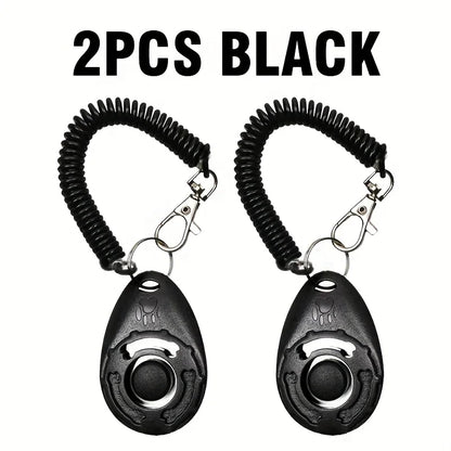 [2pcs Professional Dog Training Clicker] Effective Pet Communication Device and Comprehensive Training Supplies Kit for Owners