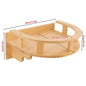 Wall Mounted Cat Scratching Hammock House Activity Tree Tower Sisal Scratcher Posts Rope Ladder Pet Furniture Indoor Cat Walkway