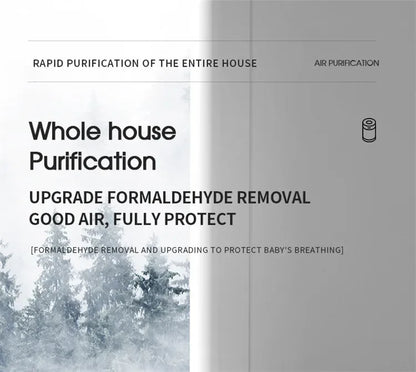 2024 New Portable USB Air Purifier Blue Anion Quickly Purifies the Environment and Can Add Essential Oils Low Noise Deodorizer