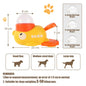 1PC Little Yellow Duck Pet Feeder Interactive Training Device For Cats And Dogs Food Dispensing By Pressing Automatic Feeder