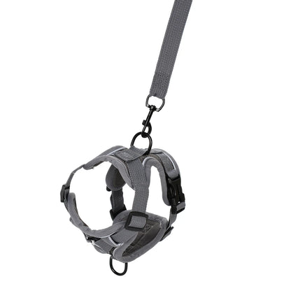 Pet Dog Harness Leash Set Adjustable Puppy Solid Chest Strap with D-ring For Small Medium Dogs Cats French Bulldog Accessories