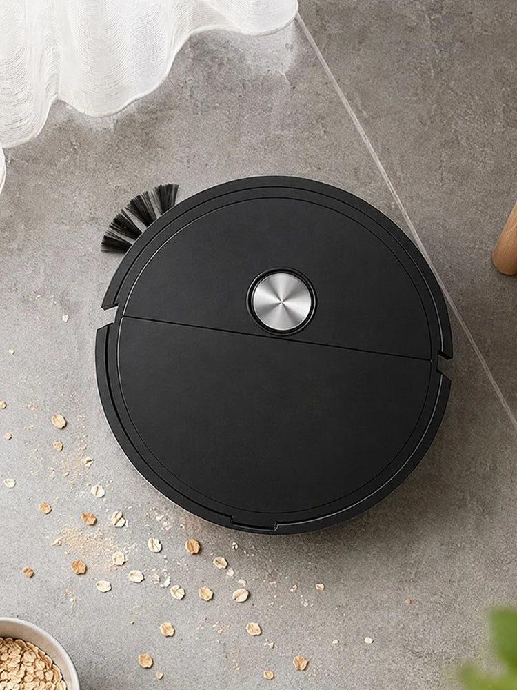 3 In 1 Multi Function Sweeping Cleaners Lightweight Compact Car Robot Vacuum Automatic Obstacle Avoidance for Car&Home Cleanings
