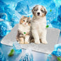 Dog Cooling Mat Instant Self Cooling Pad for Dogs and Cats Breathable Washable Summer Pet Cool Mat Indoor Outdoor, Cold Blanket