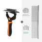 3 In 1 Pet Deshedding Brush Dog Hair Remover Pet Fur Knot Cutter Puppy Cat Comb Brushes Dogs Grooming Shedding Supplies