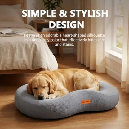 Orthopedic Memory Foam Dog Bed Large Waterproof Pet Sofa with Sides and Removable Washable Cover Non-Slip Bottom Supportive Cou