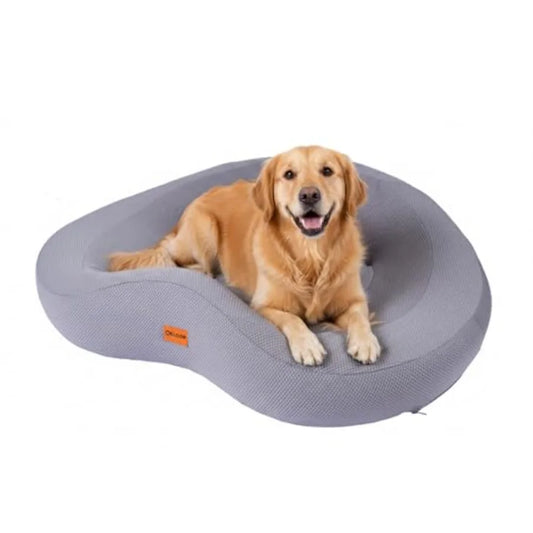Orthopedic Memory Foam Dog Bed Large Waterproof Pet Sofa with Sides and Removable Washable Cover Non-Slip Bottom Supportive Cou