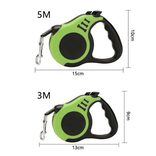 New Leash for Big Dog Retractable Leash 5 Meters Hands Free Small Dog Leash Double Strap for Dogs GXQ12 - Bdba PK