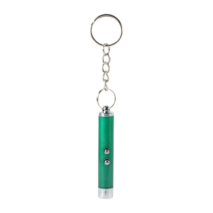 2pcs Laser Pointer Interactive Cat Toy Indoor Cat Fun Stick UV Flashlight LED Keychain Kitten Pet Training Play