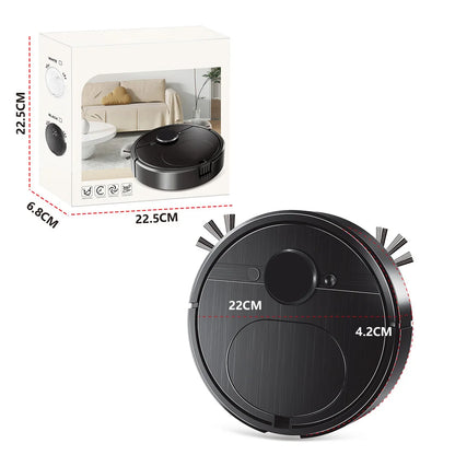 3 In 1 Smart Sweeping Robot with Brush & Mop Robot Vacuum Cleaner Rechargeable Strong Power Sweeping Machine for Home Cleaning