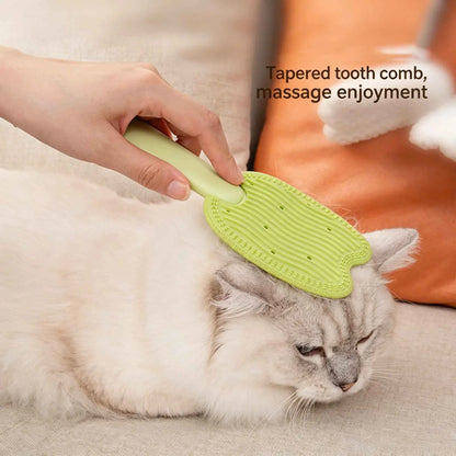 Massage & Deshedding Brush 2 in 1 – Pet Hair Remover Grooming Tool for Dogs Cats, Shedding Rake for Multiple Pets