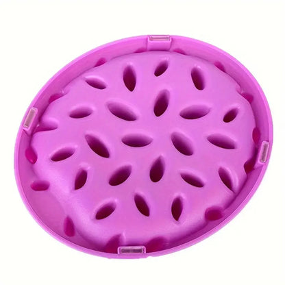 Jungle pet Slow Food Bowl: PP Material, Suitable for dog Cats, Encourages Slow Eating, and Promotes Digestion