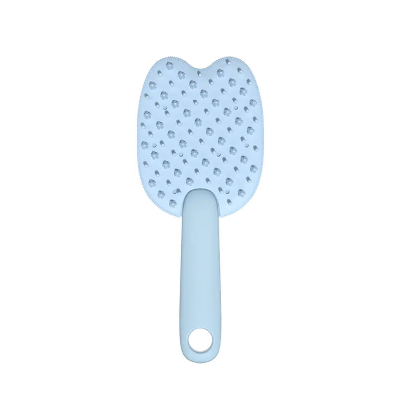 Massage & Deshedding Brush 2 in 1 – Pet Hair Remover Grooming Tool for Dogs Cats, Shedding Rake for Multiple Pets