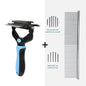 3 In 1 Pet Deshedding Brush Dog Hair Remover Pet Fur Knot Cutter Puppy Cat Comb Brushes Dogs Grooming Shedding Supplies