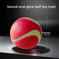 HOOPET Glow Dog Toy Ball Durable Rubber Border Collie Labrador Energy Consumption Puppy Pet Fetch Ball
