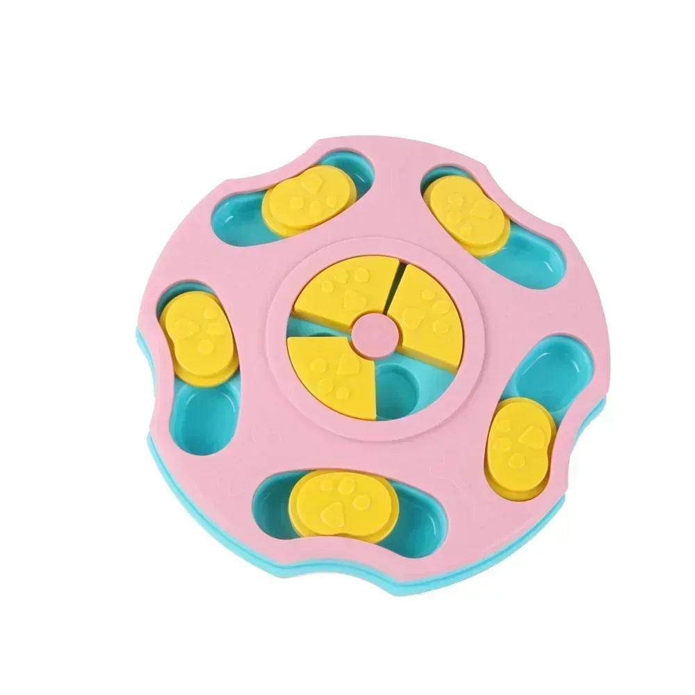 Dog Puzzle Slow Feeder Bowl – Interactive IQ Food Dispenser for Dogs & Cats (Non-Slip) - Bdba PK