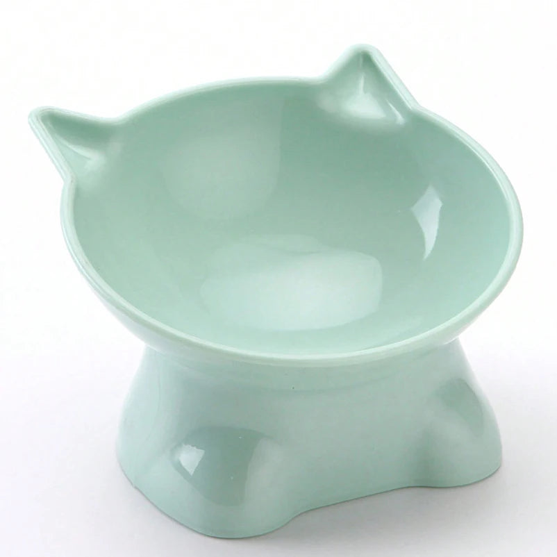 Hot-selling Nordic style pet bowl, cervical vertebra protection cat bowl anti-tip plastic inclined mouth cat bowl pet supplies - Bdba PK