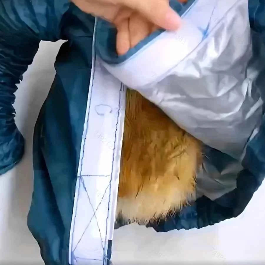 Portable Folding Dog Hair Dryer Efficient Pet Drying Bag for Cats And Dogs Winter Pet Cleaning Accessory Blow Bag