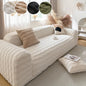 1PC-Plush sofa cover, winter thickened 2025 new cream style sofa cover, all inclusive universal anti cat scratch cover cloth