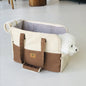 Pet Crossbody Tote Portable Pet Travel Carrier Soft Breathable Dog Car Seat Handheld Non-Slip Cat Carrier Bag Small Dogs Use
