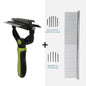 3 In 1 Pet Deshedding Brush Dog Hair Remover Pet Fur Knot Cutter Puppy Cat Comb Brushes Dogs Grooming Shedding Supplies