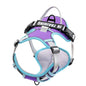 Nylon Dog Harness Vest Reflective Dog Harness Personalized Breathable Adjustable Pet Harness Leash For Small Medium Large Dogs