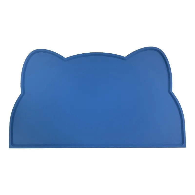 Anti-slip Silicone Pet Feeding Pad, Washable Food-grade Licking Pad, Suitable for Dogs and Cats As A Leak-proof Pad