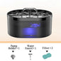 2.2L T-shaped Cat Water Fountain,Pet Water Dispenser With Filter,Dog Drinking Fountain For Cats,Ultra Quiet Water Pump - Bdba PK