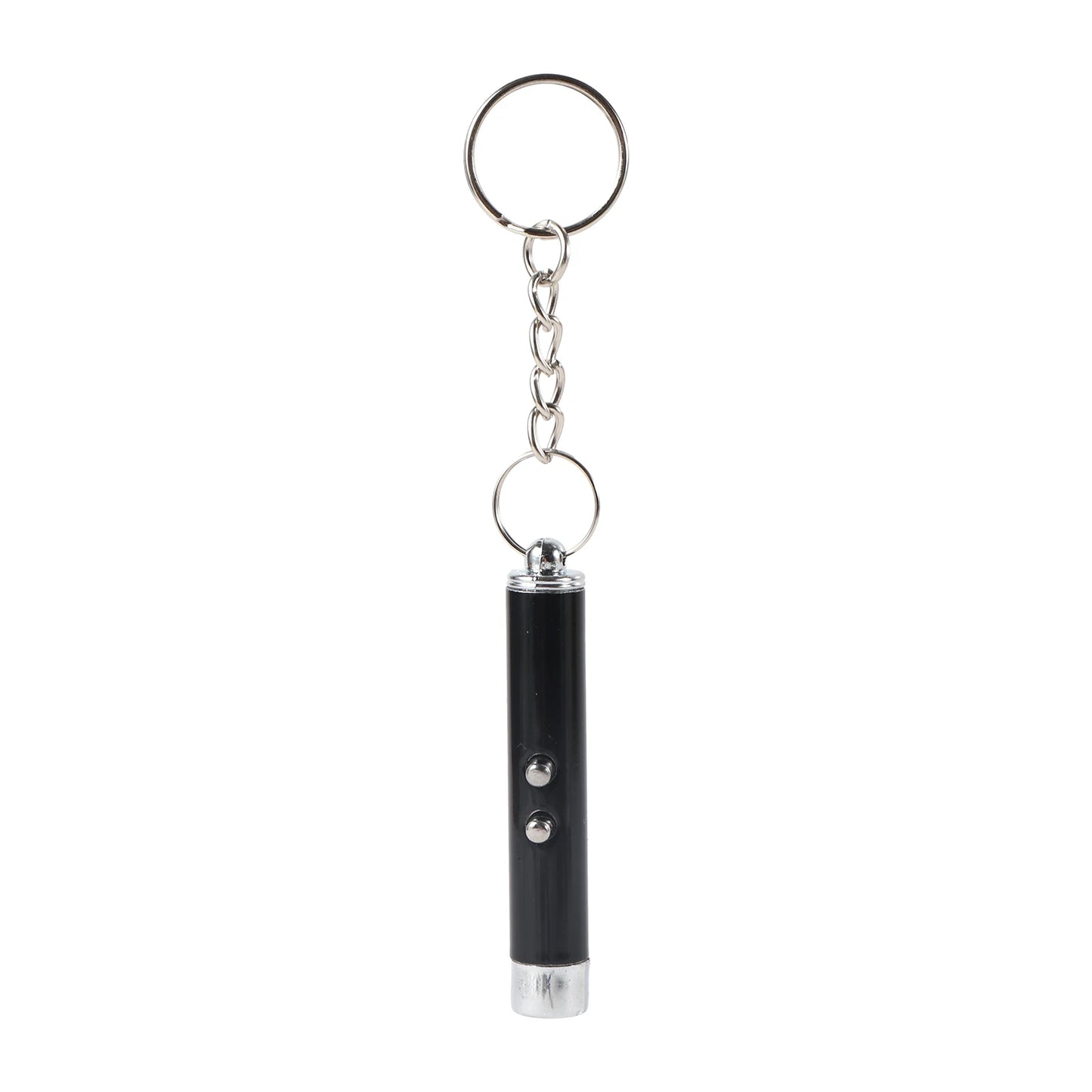 2pcs Laser Pointer Interactive Cat Toy Indoor Cat Fun Stick UV Flashlight LED Keychain Kitten Pet Training Play