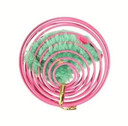 1/2/3pcs Cat Toy Balls Stretchable Kitten Springs Toys Interactive Caged Rats Rolling Cat Balls Random Color Cat Accessories