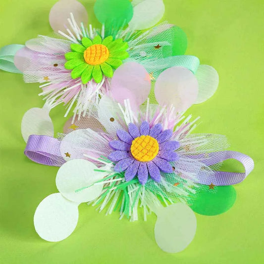 50pcs Fashion Lace Pet Dog Bowties For Dogs Puppy Grooming Decoration Samll Dog Cat Bow Tie Collar Adjustable Pet Acceccories