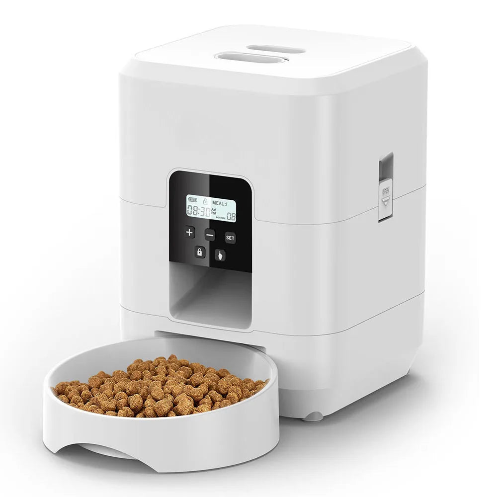 Autofeder 2L Smart Cat Feeder – Tuya APP WiFi Timed Automatic Food Dispenser for Cats & Small Dogs - Bdba PK