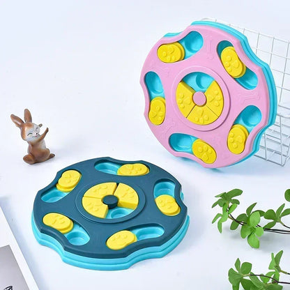 Dog Puzzle Slow Feeder Bowl – Interactive IQ Food Dispenser for Dogs & Cats (Non-Slip) - Bdba PK