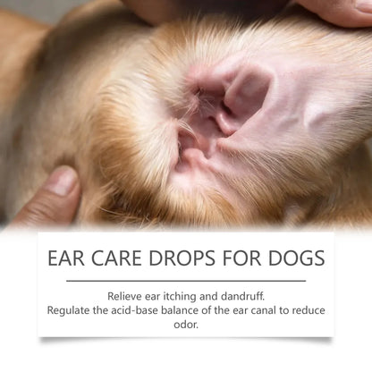 YEGBONG Dog Ear Care Drops – Anti-Fungal Itch Relief & Earwax Remover 60ml - Bdba PK