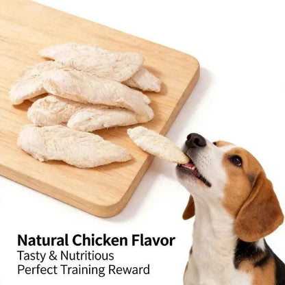 200g Freeze-Dried Chicken Breast – Dog & Cat Snack, Nutritious & Yummy