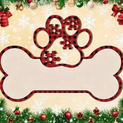 Personalized dog ornament, Christmas tree decoration,Custom Name Pet Christmas Gift Pet Christmas Ball Pendant
